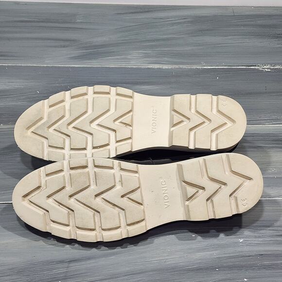 Vionic Kensley Loafer Patent Leather Black Size 10 Slip On Arch Support - Picture 11 of 12